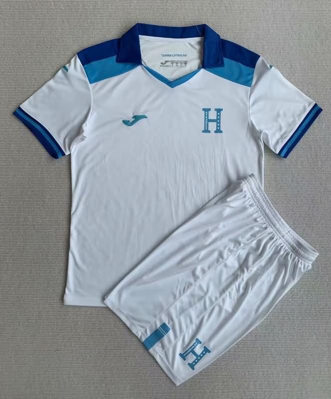 Honduras 2023 Kids Home Soccer Jersey And Shorts