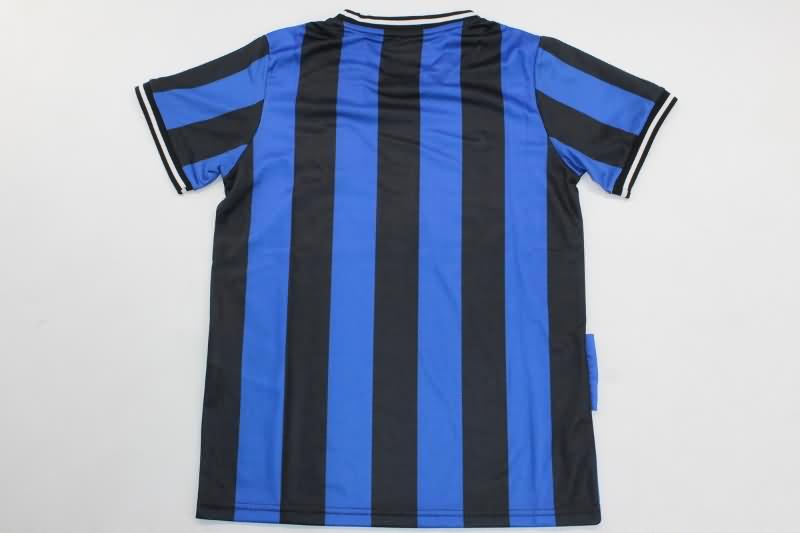 Inter Milan 2009/10 Kids Home Soccer Jersey And Shorts