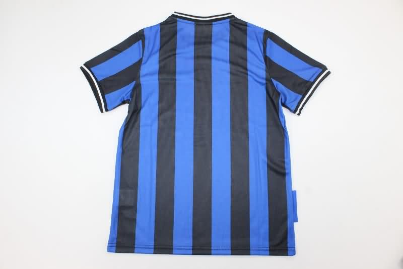 Inter Milan 2009/10 Kids Home Soccer Jersey And Shorts