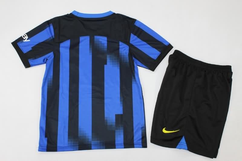 Inter Milan 23/24 Kids Home Soccer Jersey And Shorts