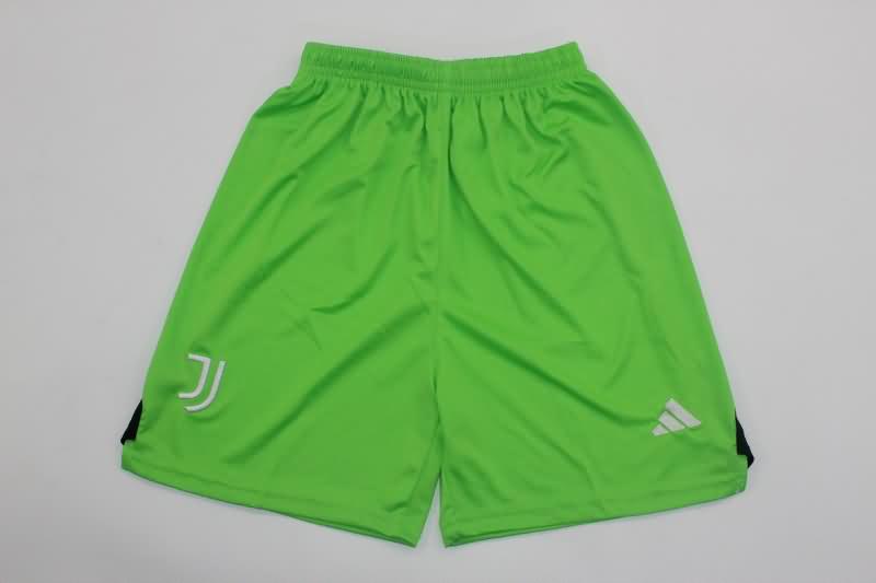 Juventus 23/24 Kids Goalkeeper Green Soccer Jersey And Shorts