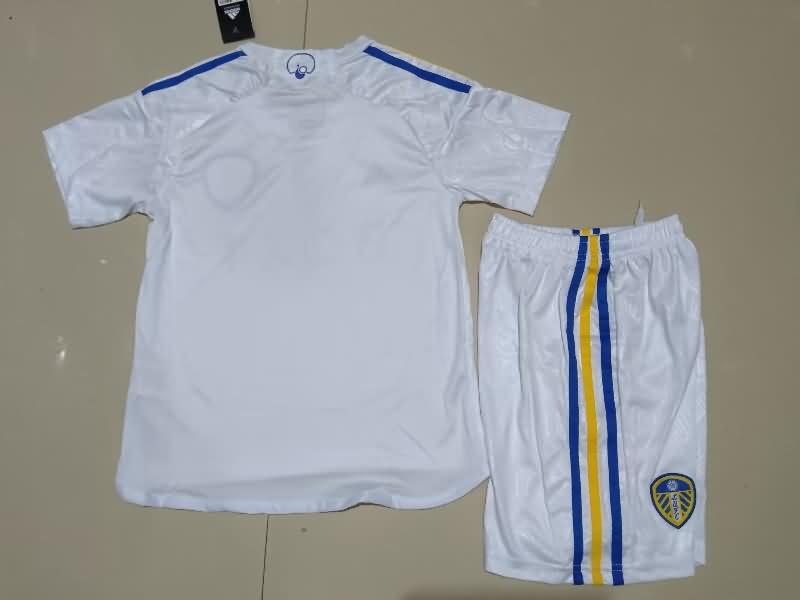 Leeds United 23/24 Kids Home Soccer Jersey And Shorts