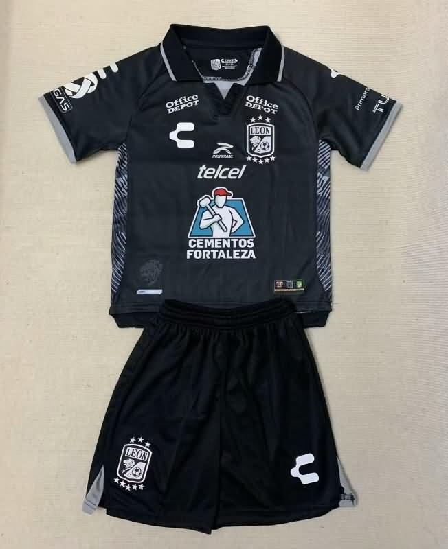 Leon 23/24 Kids Away Soccer Jersey And Shorts
