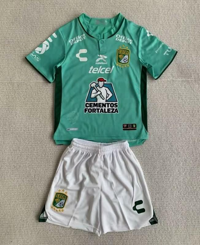 Leon 23/24 Kids Home Soccer Jersey And Shorts
