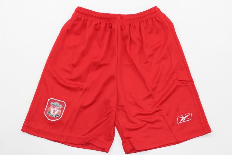 Liverpool 2004/05 Kids Home Final Soccer Jersey And Shorts