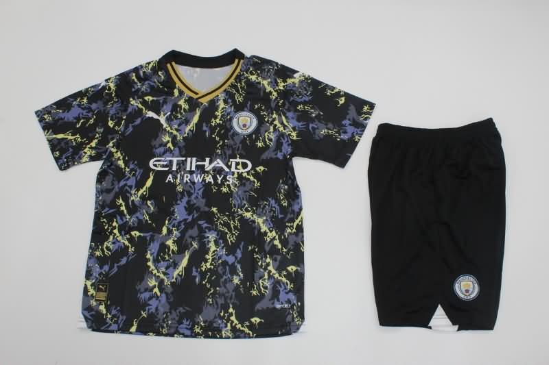 Manchester City 23/24 Kids Special Soccer Jersey And Shorts