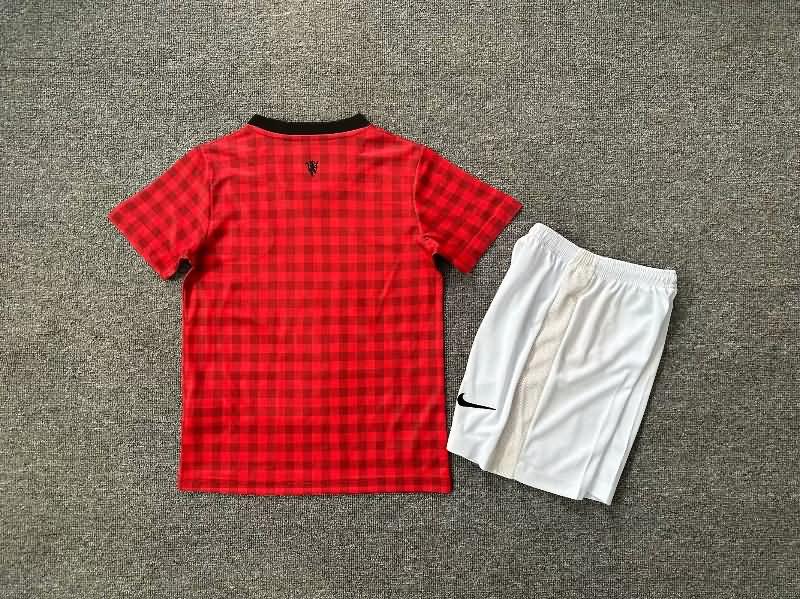 Manchester United 2012/13 Kids Home Soccer Jersey And Shorts