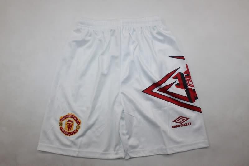 Manchester United 1992/94 Kids Home Soccer Jersey And Shorts