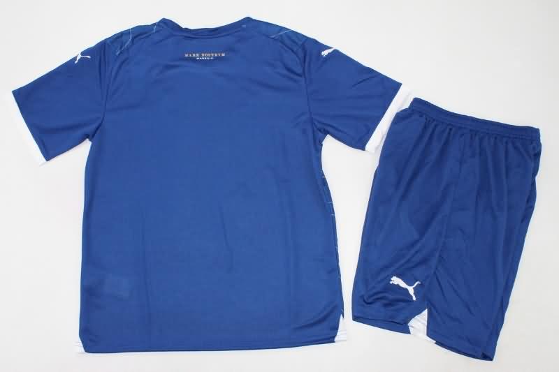 Marseilles 23/24 Kids Away Soccer Jersey And Shorts