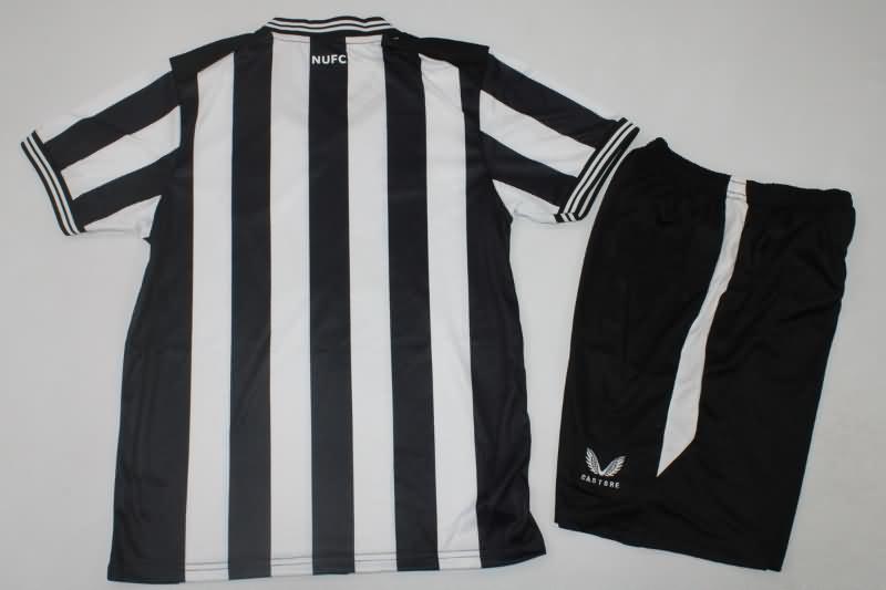 Newcastle United 23/24 Kids Home Soccer Jersey And Shorts