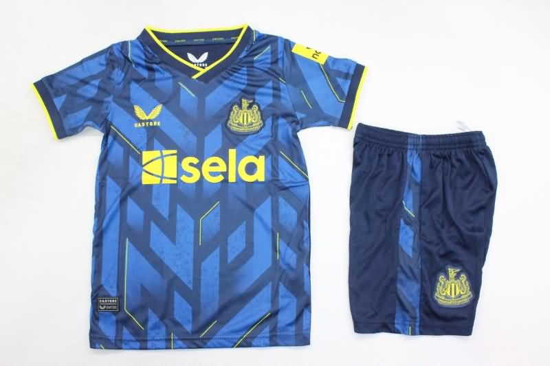 Newcastle United 23/24 Kids Third Soccer Jersey And Shorts