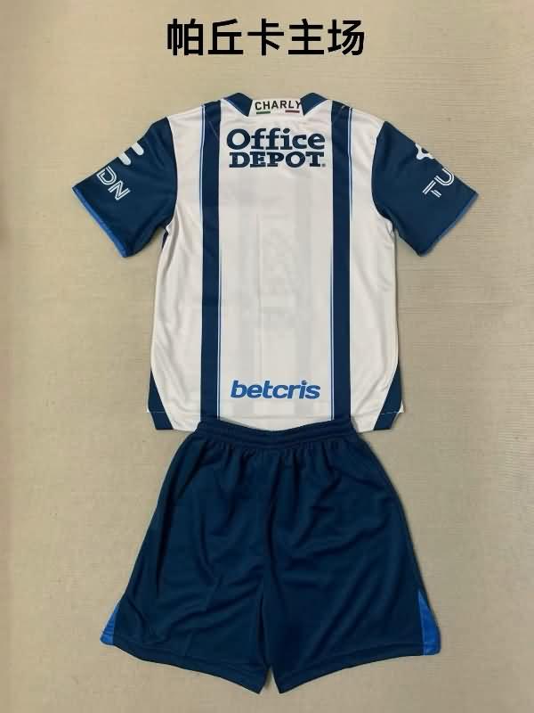 Pachuca 23/24 Kids Home Soccer Jersey And Shorts