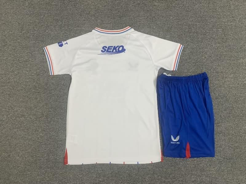 Rangers 23/24 Kids Away Soccer Jersey And Shorts