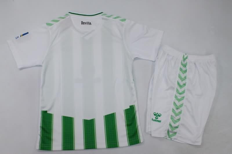 Real Betis 23/24 Kids Home Soccer Jersey And Shorts