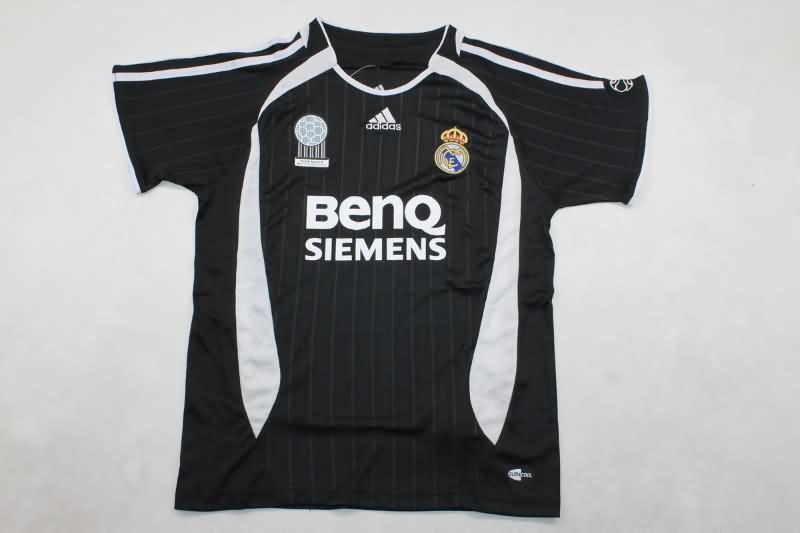 Real Madrid 06/07 Kids Away Soccer Jersey And Shorts