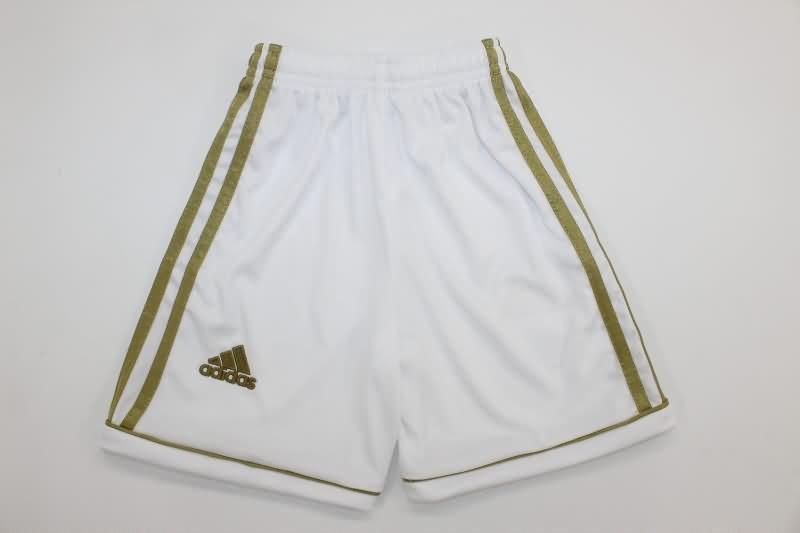 Real Madrid 11/12 Kids Home Long Sleeve Soccer Jersey And Shorts