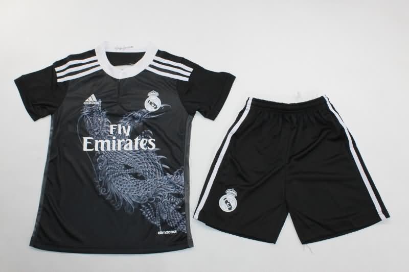 Real Madrid 14/15 Kids Third Soccer Jersey And Shorts