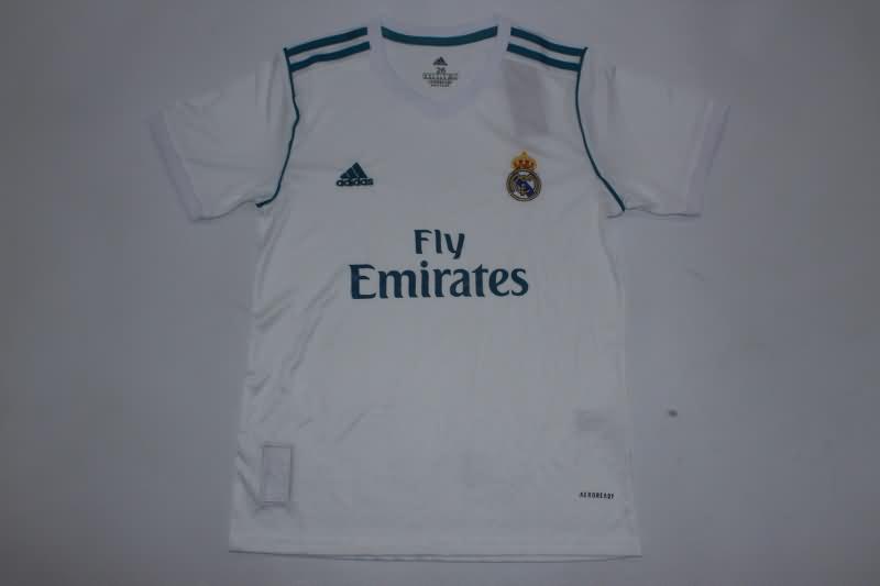 Real Madrid 17/18 Kids Home Soccer Jersey And Shorts