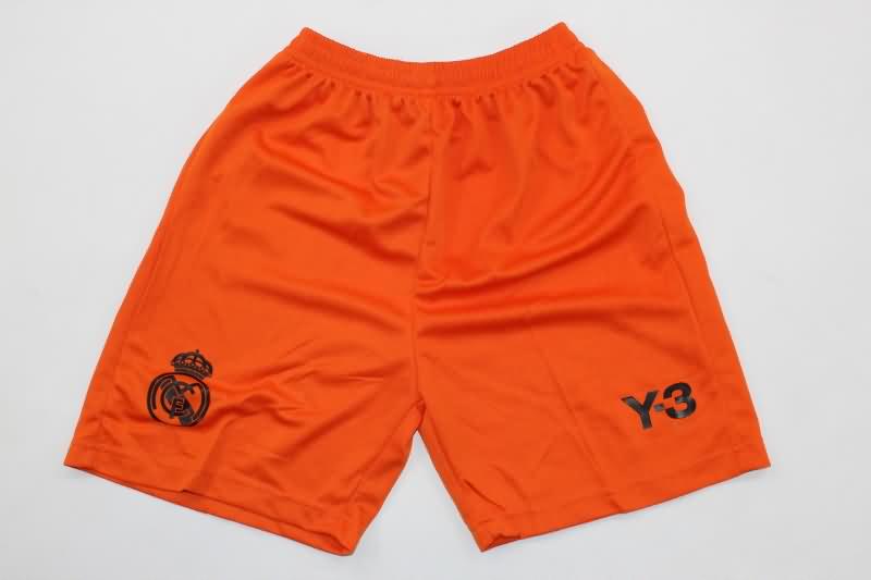 Real Madrid 23/24 Kids Fourth Orange Soccer Jersey And Shorts