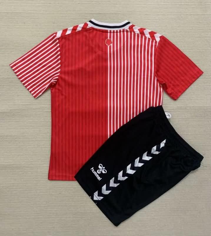 Southampton 23/24 Kids Home Soccer Jersey And Shorts
