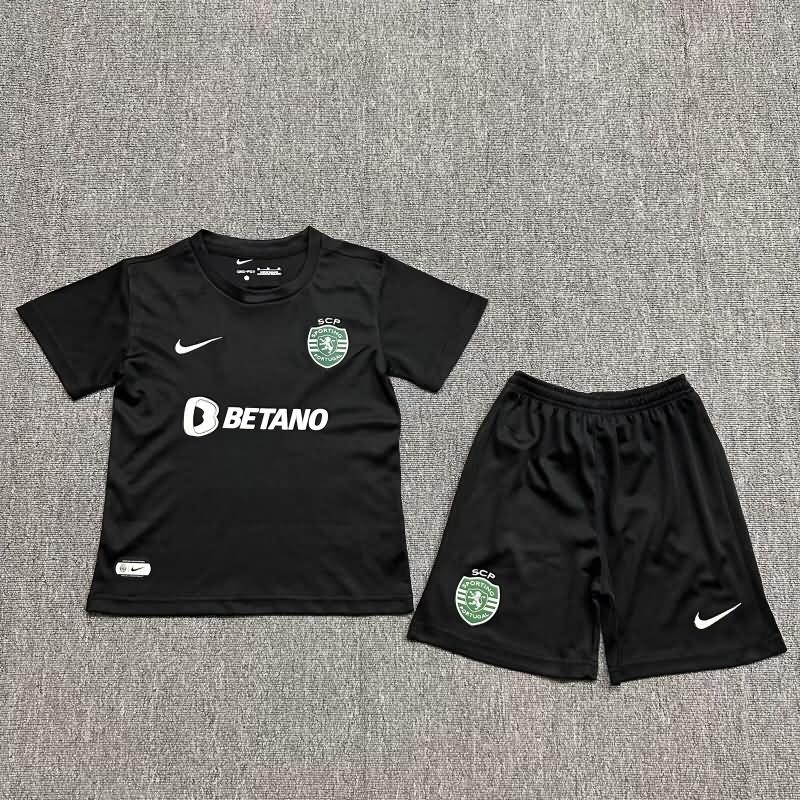 Sporting Lisbon 23/24 Kids Fourth Soccer Jersey And Shorts