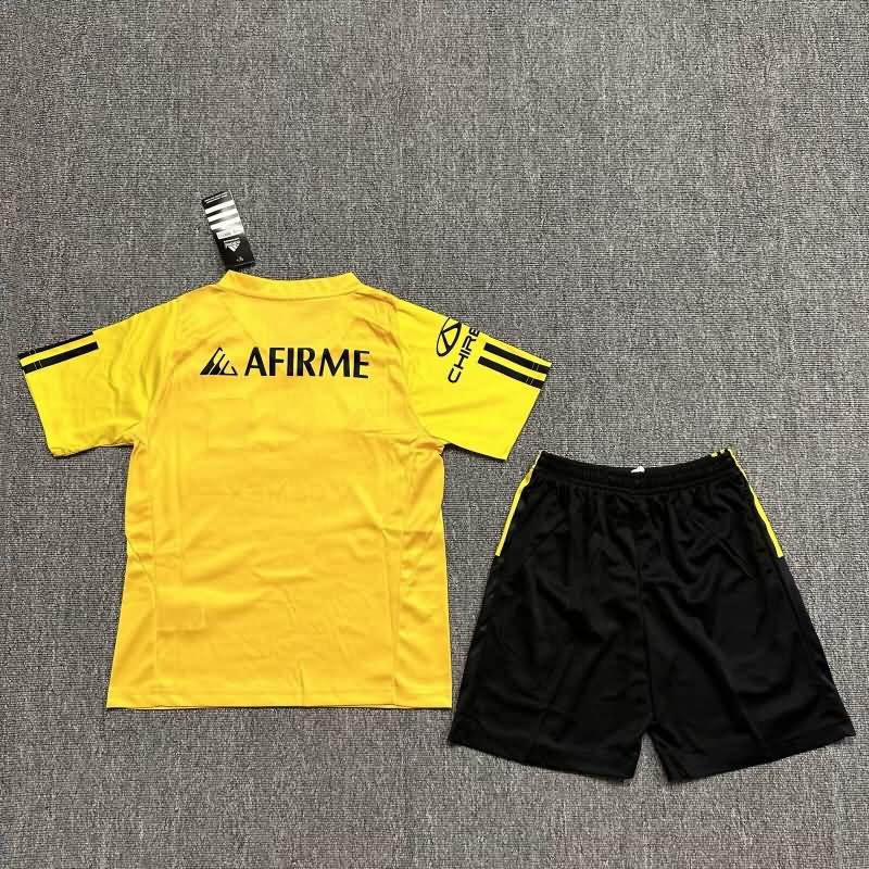Tigres UANL 23/24 Kids Training Soccer Jersey And Shorts 02