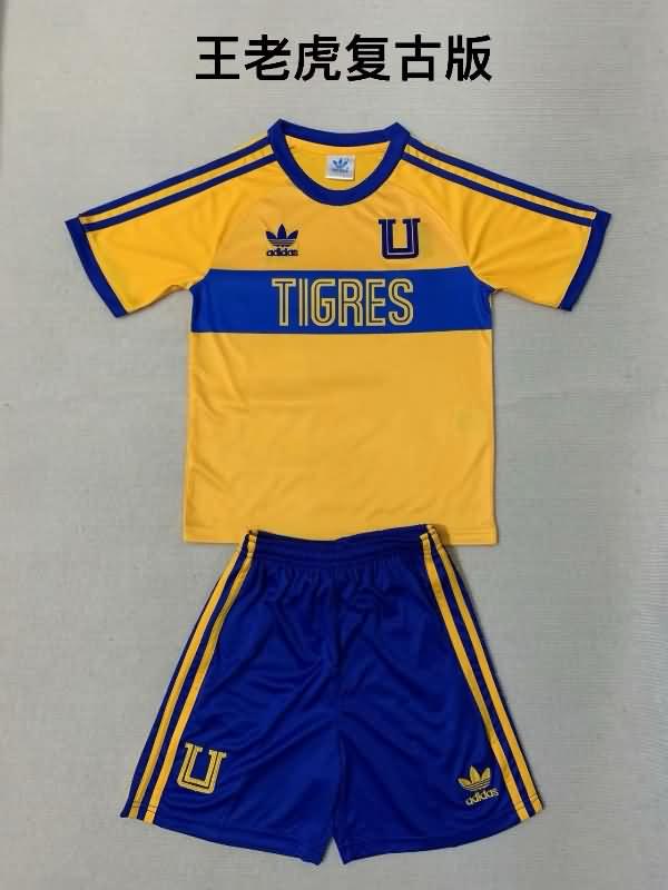 Tigres UANL 23/24 Kids Yellow Soccer Jersey And Shorts