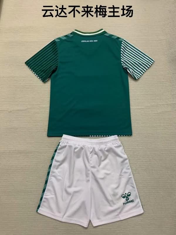 Werder Bremen 23/24 Kids Home Soccer Jersey And Shorts