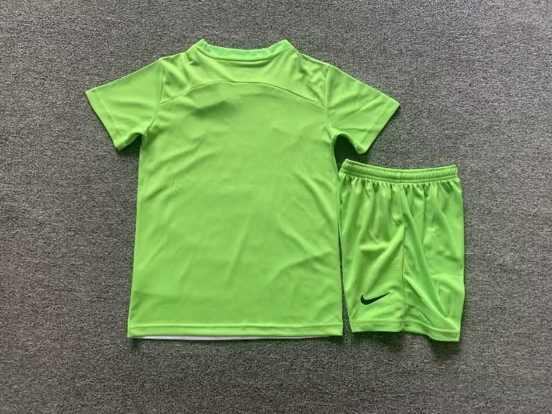 Wolfsburg 23/24 Kids Home Soccer Jersey And Shorts
