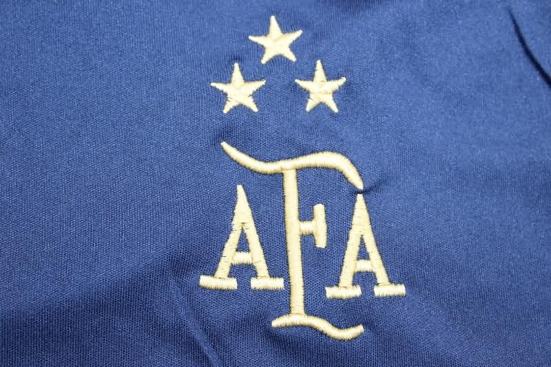 AAA(Thailand) Argentina 2023 Dark Blue Polo Soccer T-Shirt