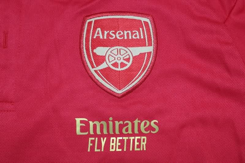 AAA(Thailand) Arsenal 23/24 Red Polo Soccer T-Shirt 02