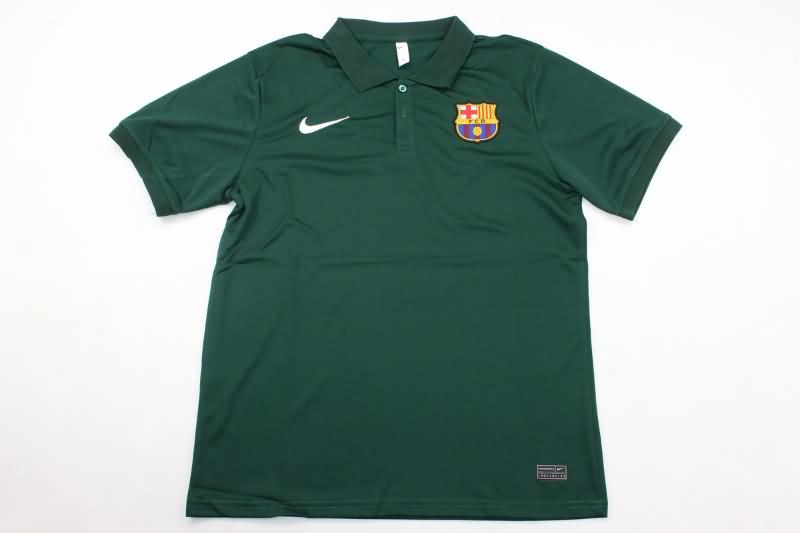 AAA(Thailand) Barcelona 23/24 Green Polo Soccer T-Shirt