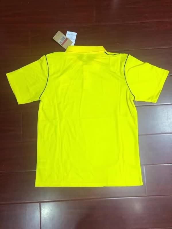 AAA(Thailand) Ittihad 23/24 Yellow Polo Soccer T-Shirt