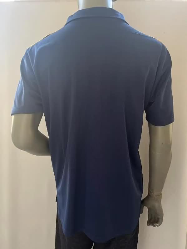 AAA(Thailand) Tigres UANL 23/24 Dark Blue Polo Soccer T-Shirt