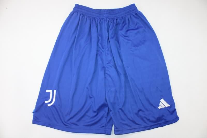AAA(Thailand) Juventus 23/24 Goalkeeper Blue Soccer Shorts