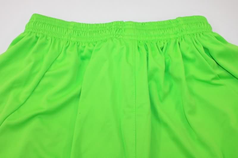 AAA(Thailand) Real Madrid 2023/24 Goalkeeper Green Soccer Shorts
