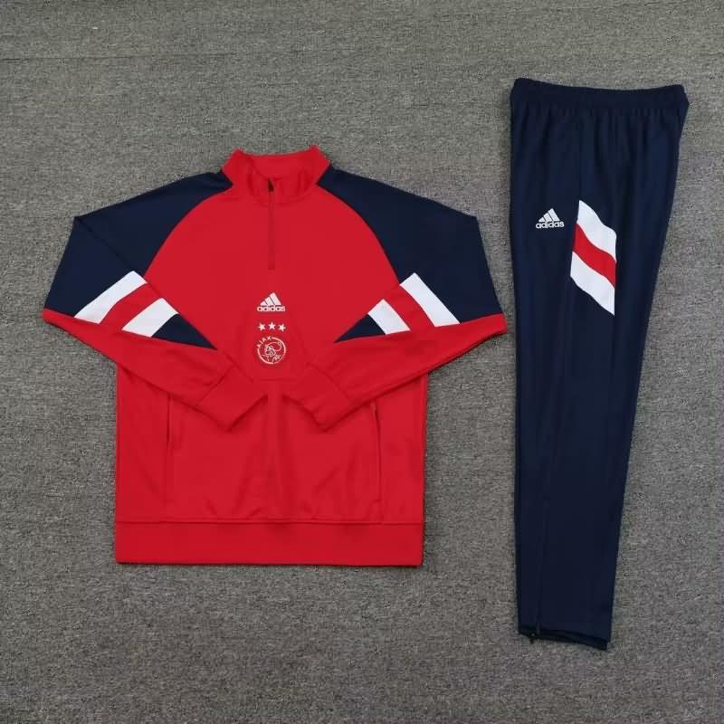 AAA(Thailand) Ajax 23/24 Red Soccer Tracksuit