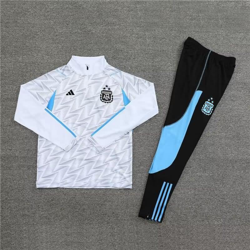 AAA(Thailand) Argentina 2023 White Soccer Tracksuit