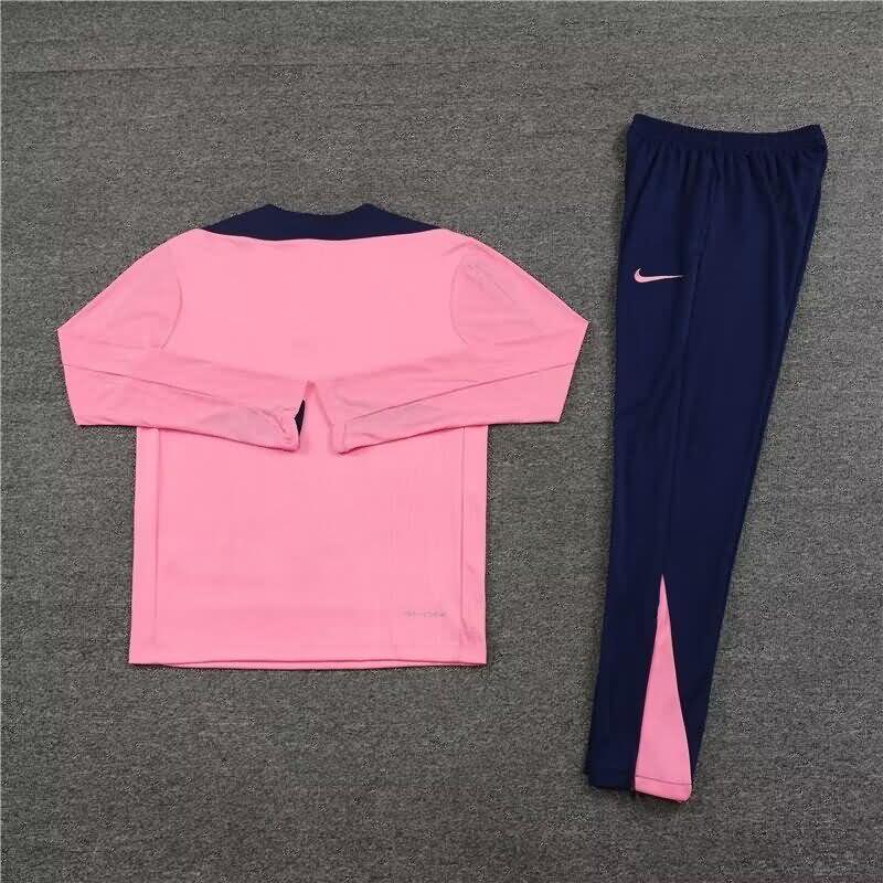 AAA(Thailand) Atletico Madrid 23/24 Pink Soccer Tracksuit