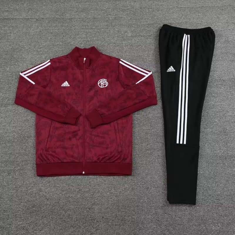 AAA(Thailand) Bayern Munich 23/24 Red Soccer Tracksuit