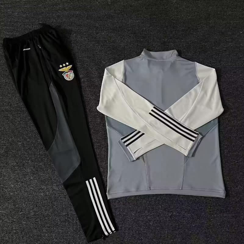 AAA(Thailand) Benfica 23/24 Grey Soccer Tracksuit