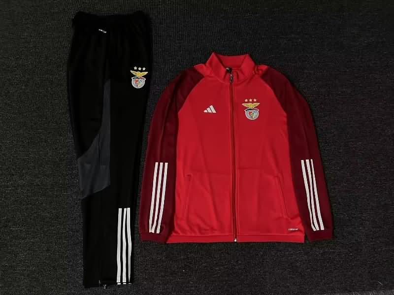 AAA(Thailand) Benfica 23/24 Red Soccer Tracksuit