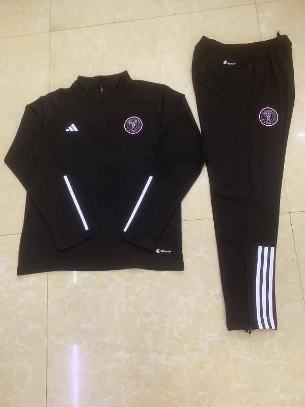 AAA(Thailand) Inter Miami 2023 Black Soccer Tracksuit