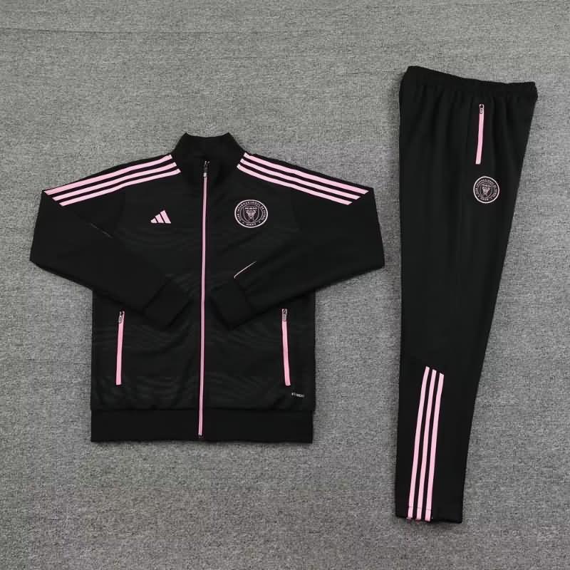 AAA(Thailand) Inter Miami 2023 Black Soccer Tracksuit 02