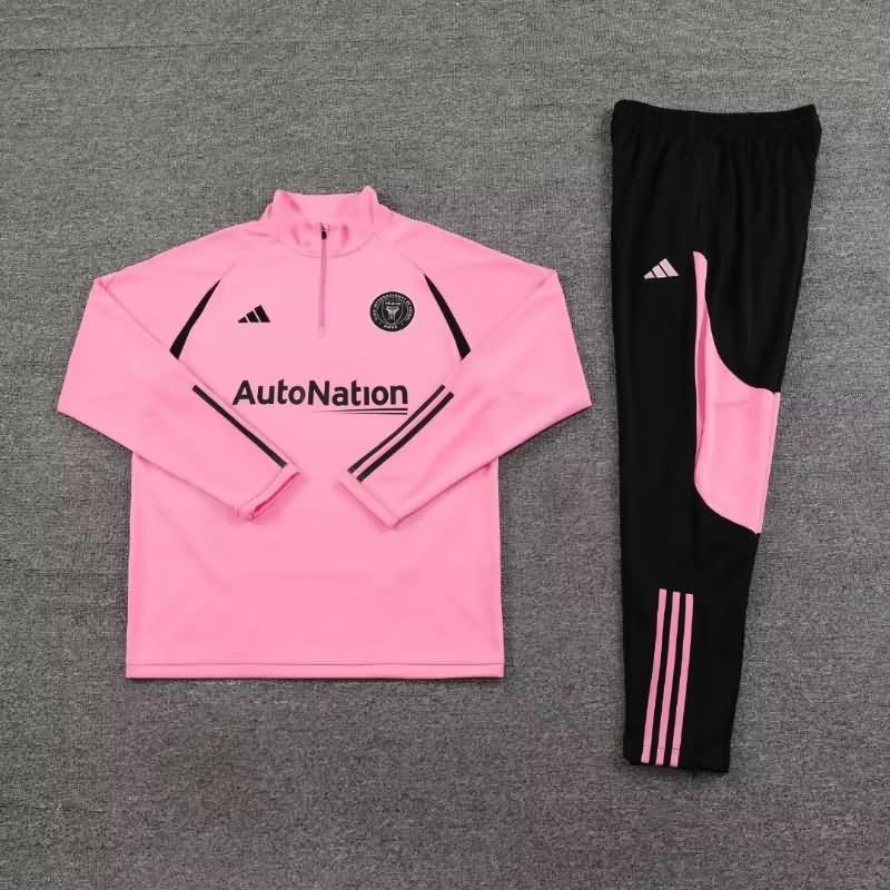 AAA(Thailand) Inter Miami 2023 Pink Soccer Tracksuit