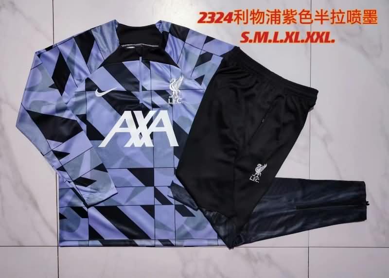 AAA(Thailand) Liverpool 23/24 Purples Soccer Tracksuit 04