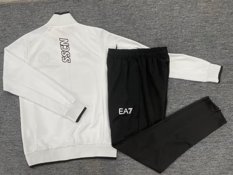 AAA(Thailand) Napoli 23/24 White Soccer Tracksuit