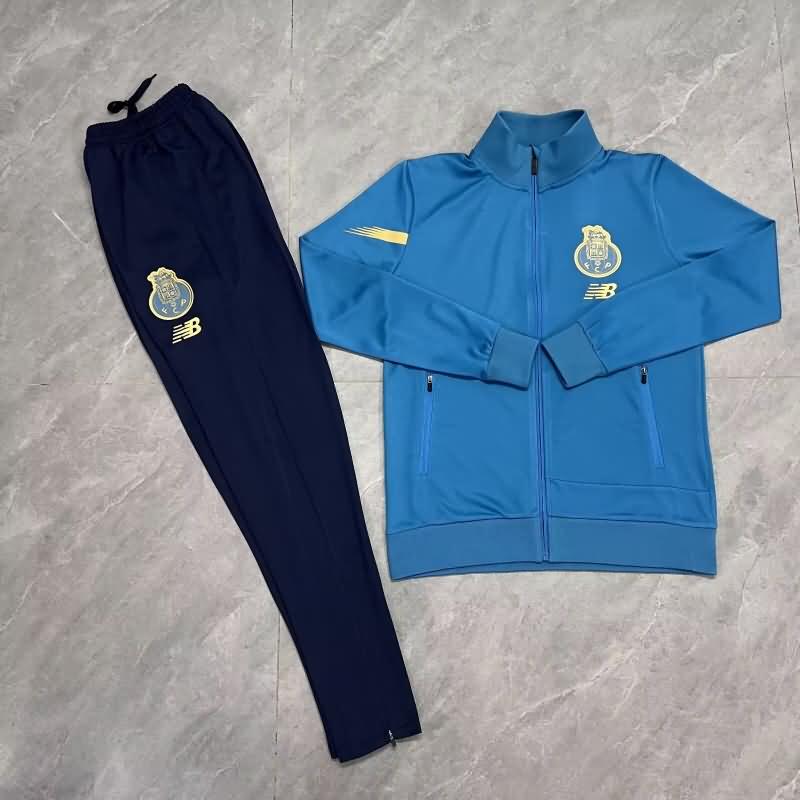 AAA(Thailand) Porto 23/24 Blue Soccer Tracksuit 02