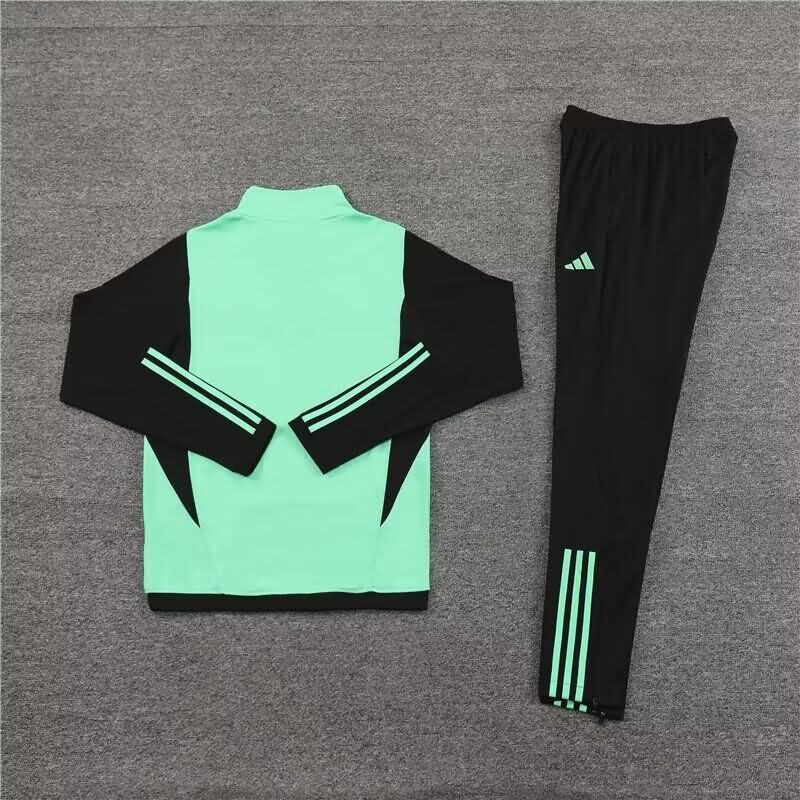 AAA(Thailand) Real Madrid 23/24 Green Soccer Tracksuit