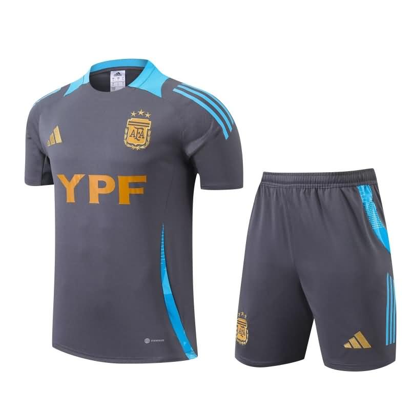 AAA(Thailand) Argentina 2024 Grey Soccer Training Sets